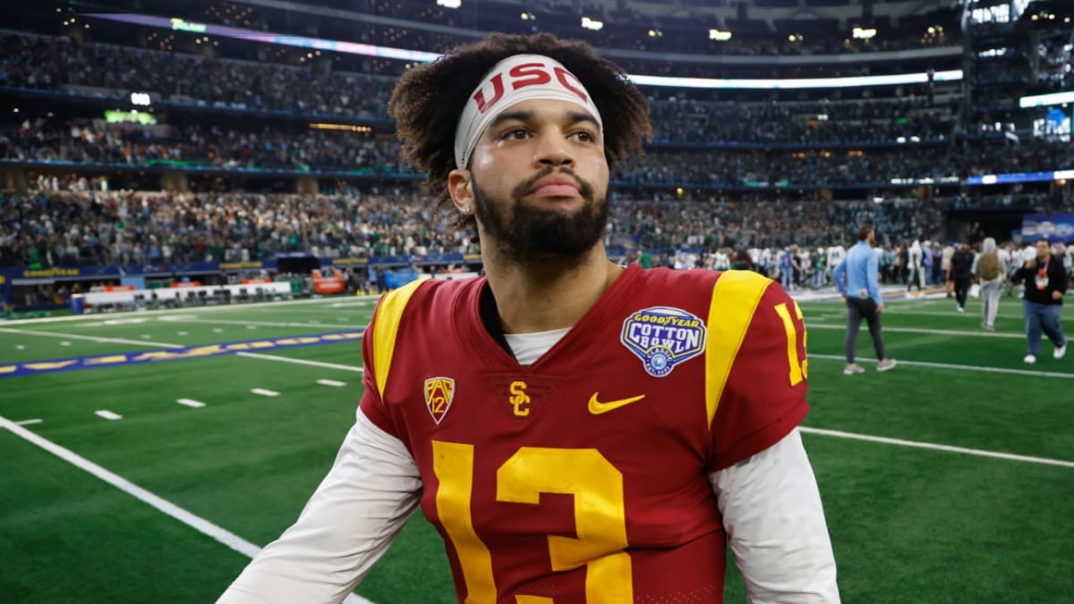 2-Round 2024 NFL Mock Draft: Caleb Williams to Titans, Drake Maye Falls  Outside the Top 5