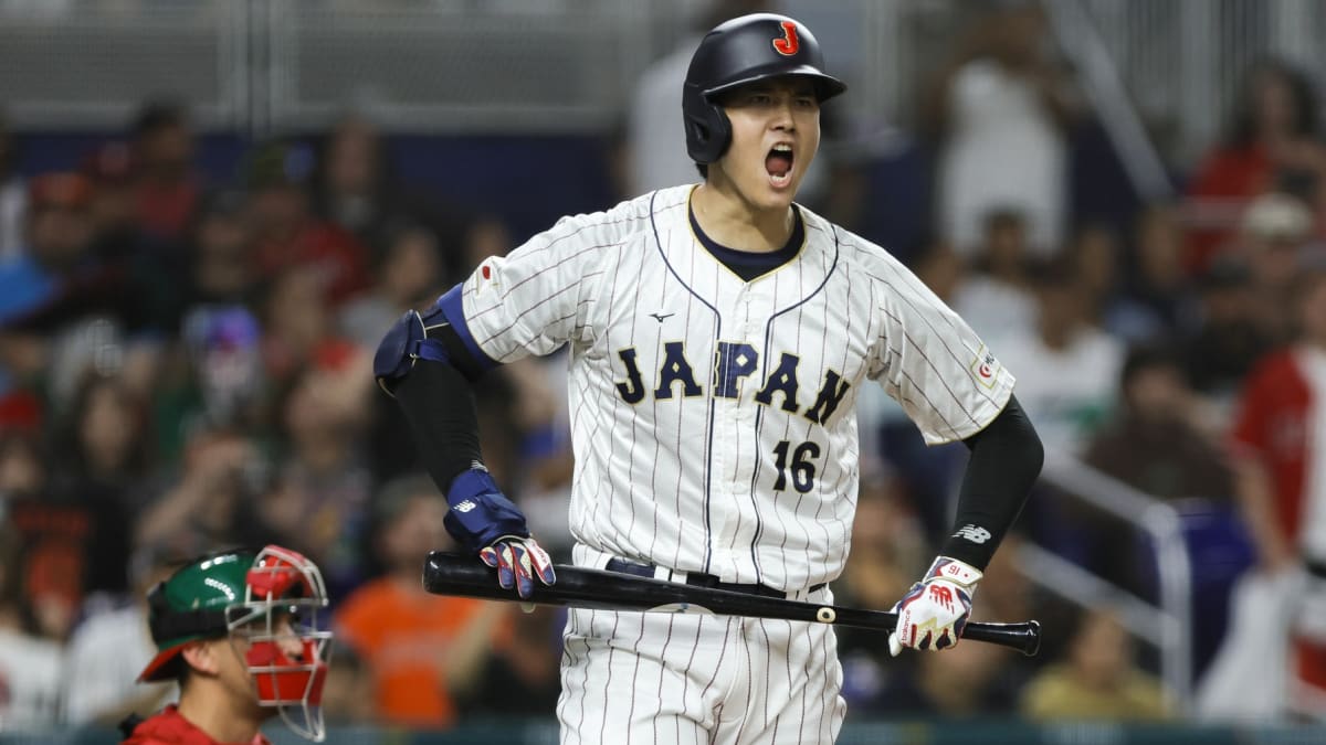 Somewhat talented Shohei Ohtani strikes out Mike Trout to win WBC