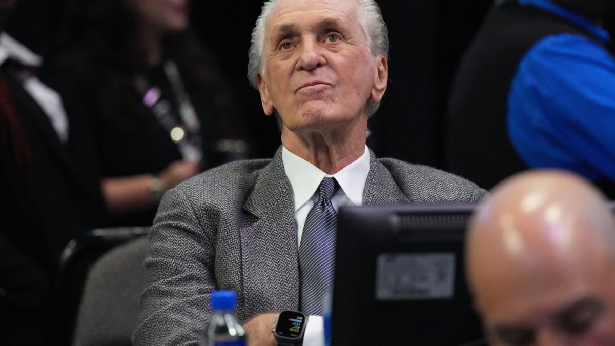 Pat Riley, Once Front and Center, Reigns in the Background - The