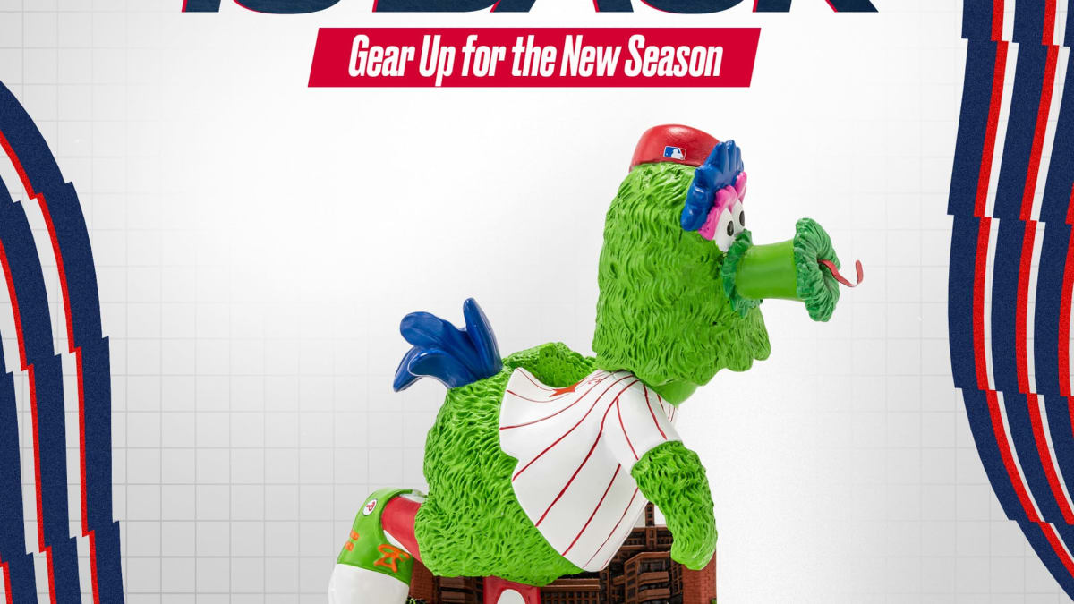 FOCO USA Releases Philadelphia Phillies MLB Opening Day Mascot Bobblehead  Collection - Sports Illustrated Inside The Phillies