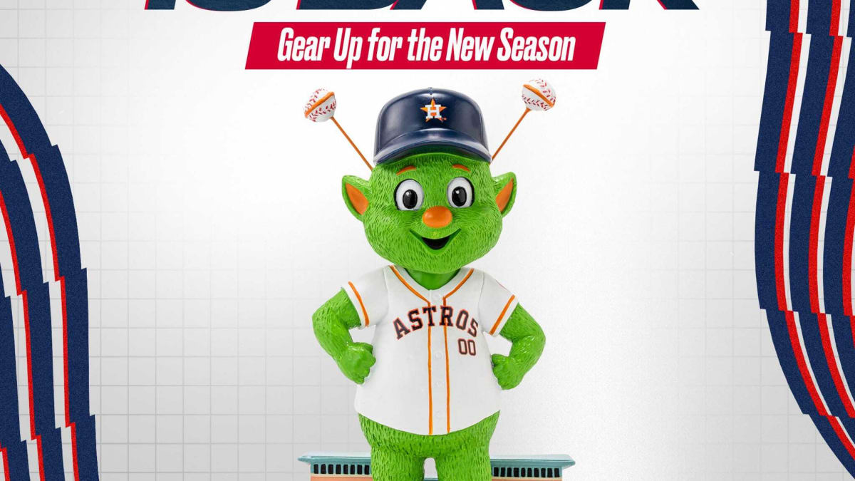 ORBIT Houston Astros Mascot 2023 Bobblehead Opening Day Gate Series Limited  /144