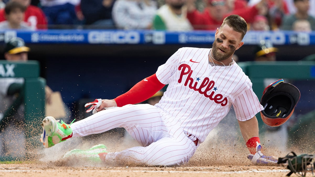 Phillies Notebook: Bryce Harper sliding closer to a safe return