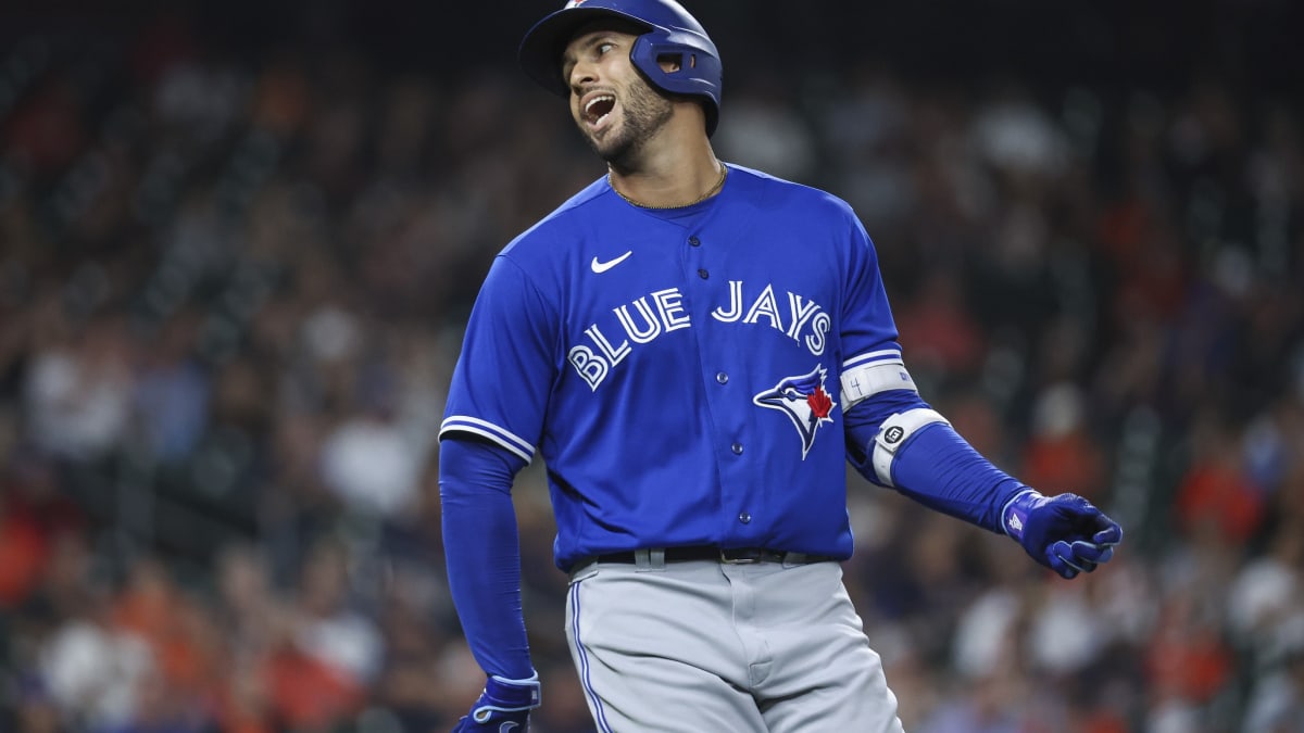 Toronto Blue Jays' George Springer Leaves Game After HBP, Likely Heading  For X-Ray - Fastball