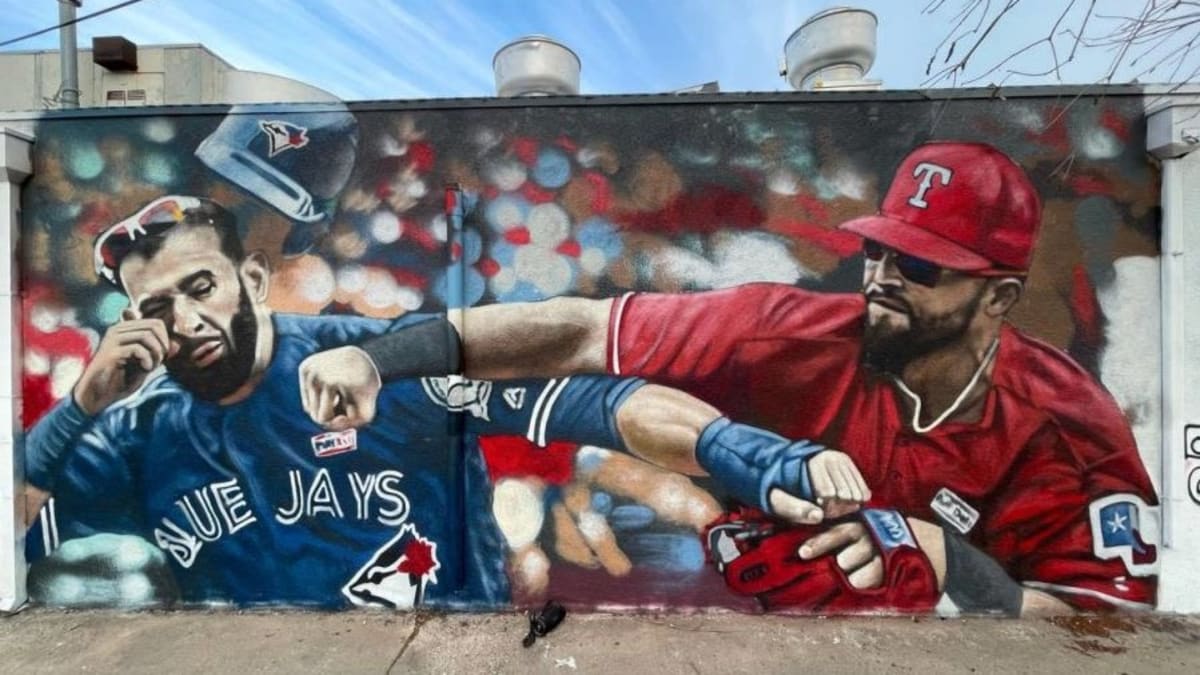 Rangers farewell graphic to Rougned Odor features infamous Jose Bautista  punch
