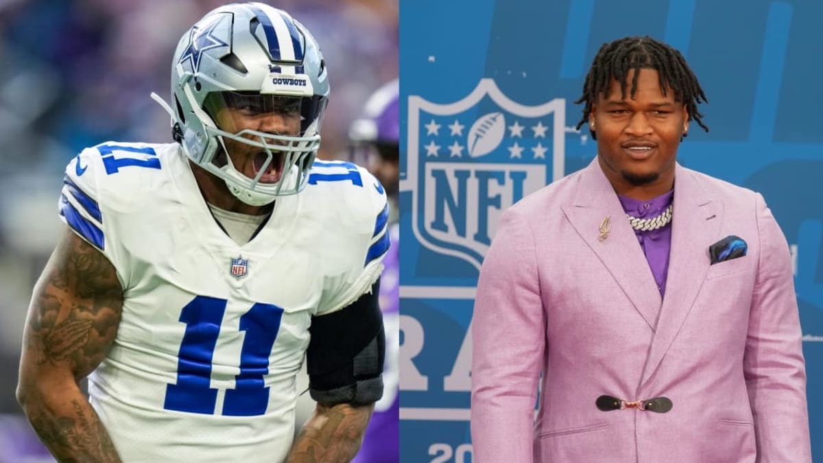 I'm sick': Watch Cowboys Micah Parsons nearly walk off B-R set after Eagles  land Jalen Carter 