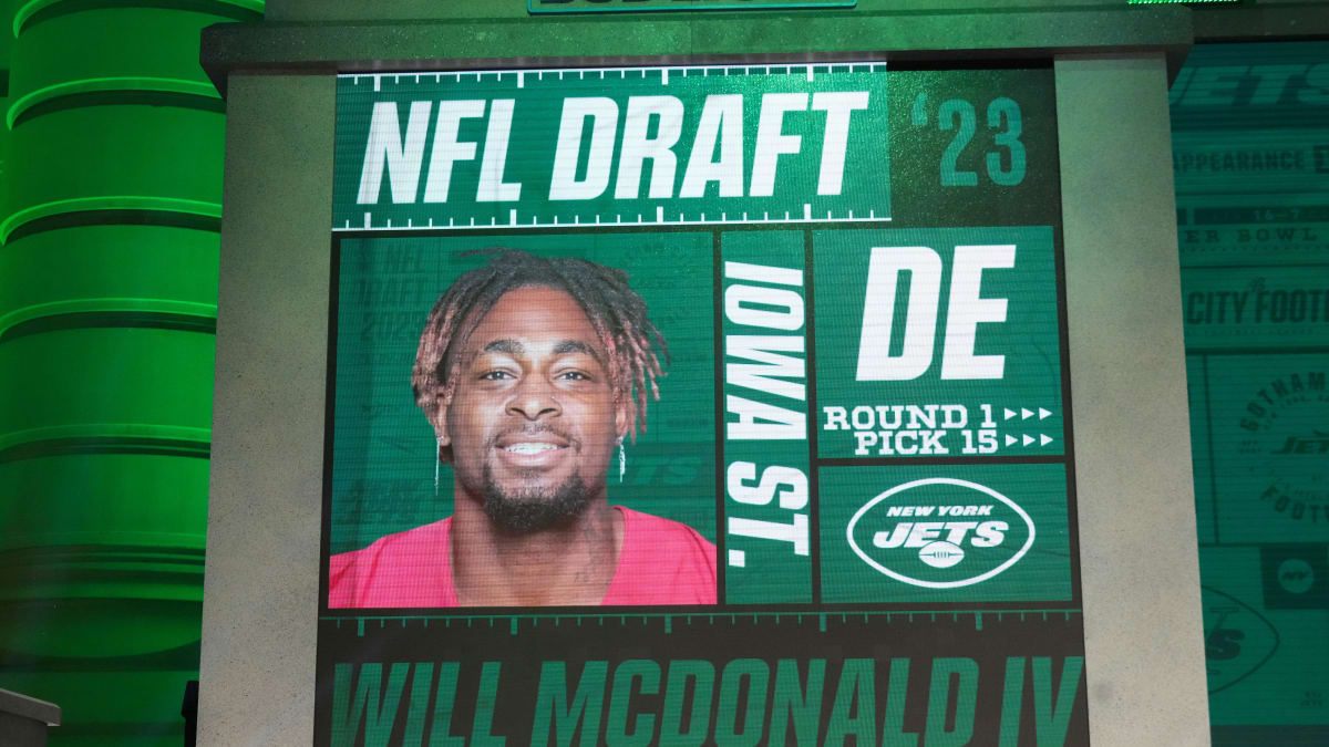 Jets' 2023 NFL Draft Selections Updated after Aaron Rodgers Trade - Sports  Illustrated New York Jets News, Analysis and More