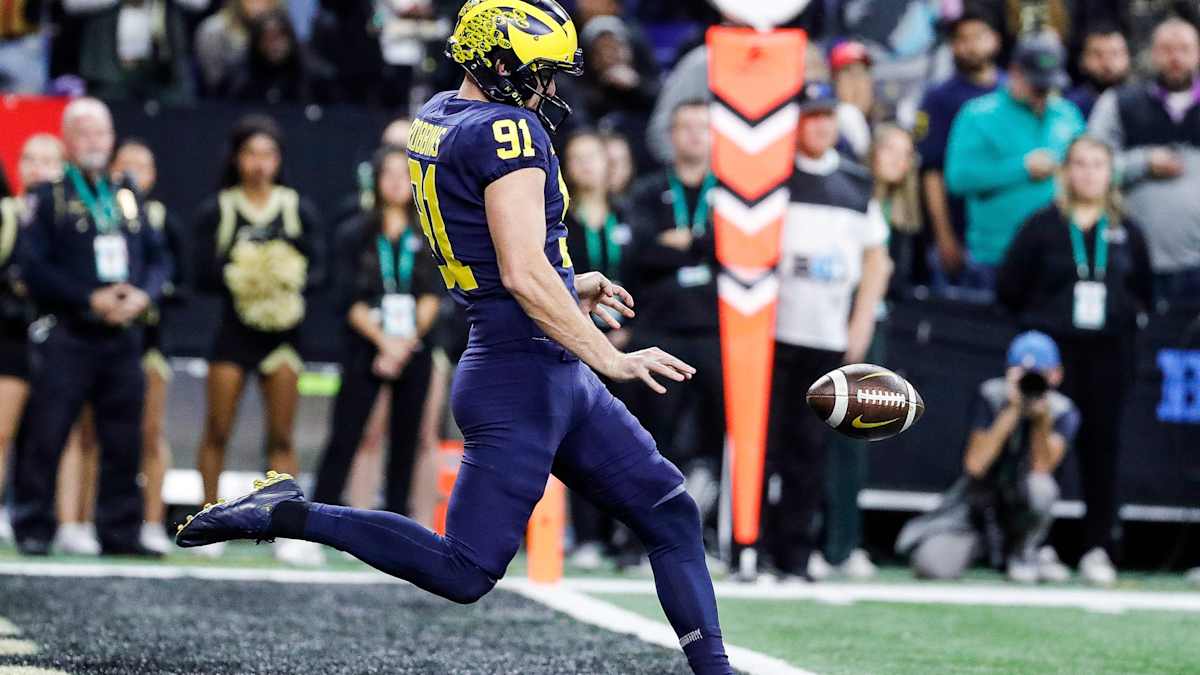 Bengals select Michigan punter Brad Robbins with 217th pick in 2023 NFL  Draft 