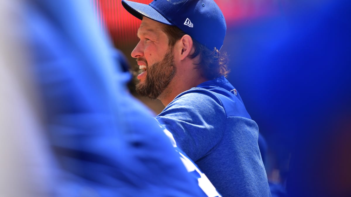 Clayton Kershaw Scream WHT