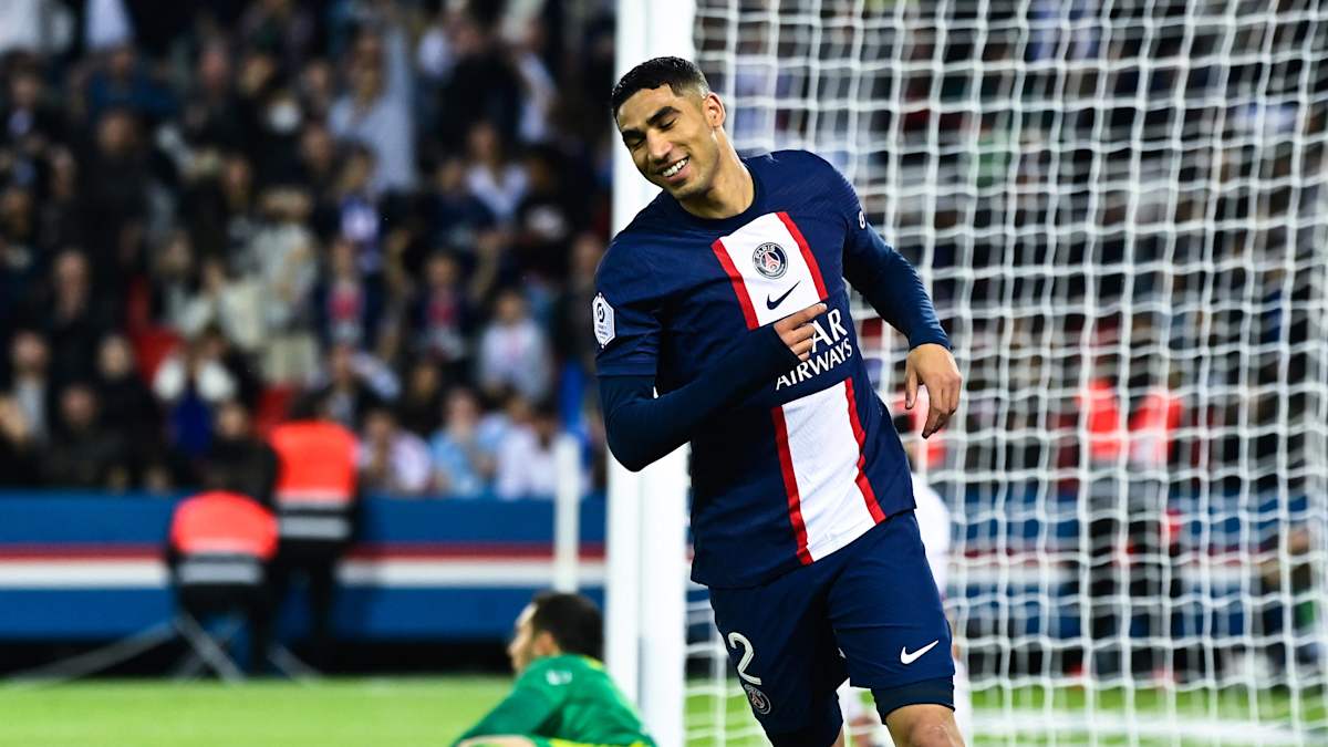 Lionel Messi booed, Achraf Hakimi sees red as Paris Saint-Germain relegate  Ajaccio from Ligue 1 - Eurosport