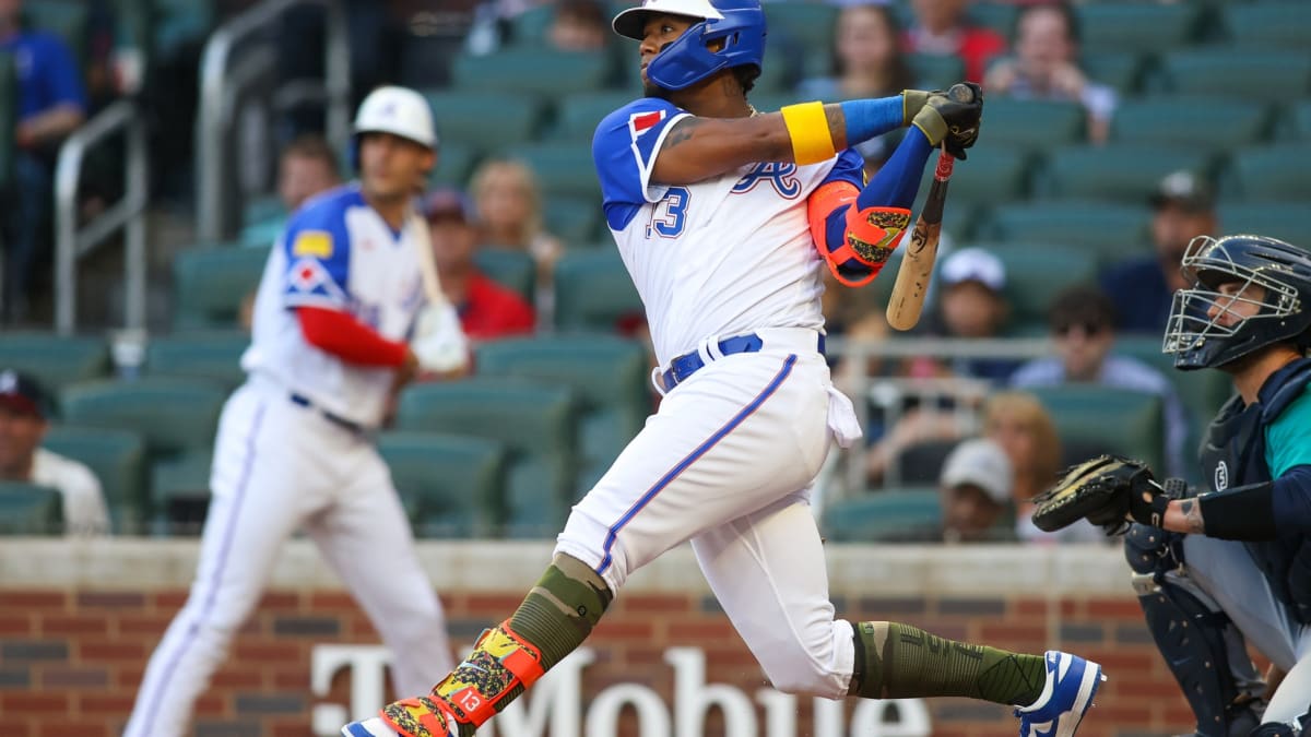 Ronald Acuña Jr. 10th Home Run of the Season #Braves #MLB Distance