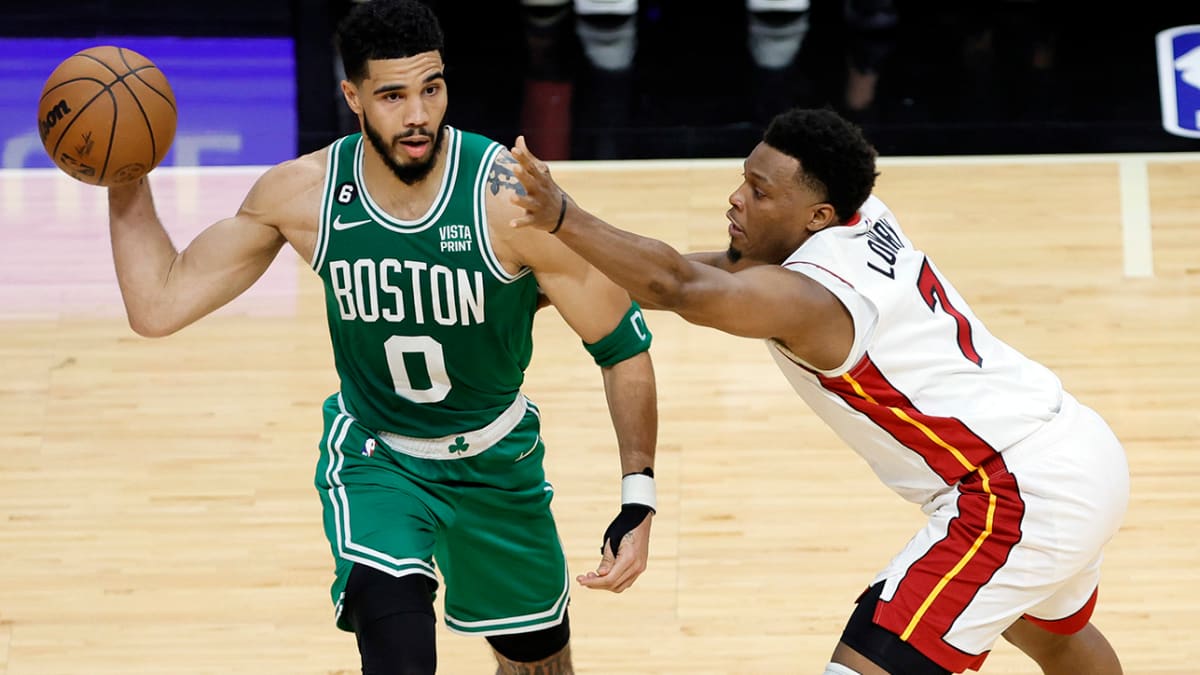 Boston Celtics avoid sweep in Game 4 against Miami Heat, but still