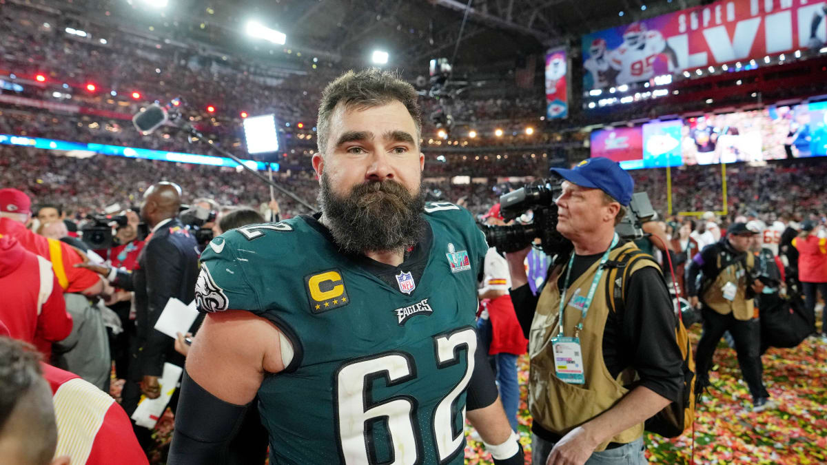 Philadelphia Eagles' Jason Kelce Snubbed of No. 1 Spot in Center