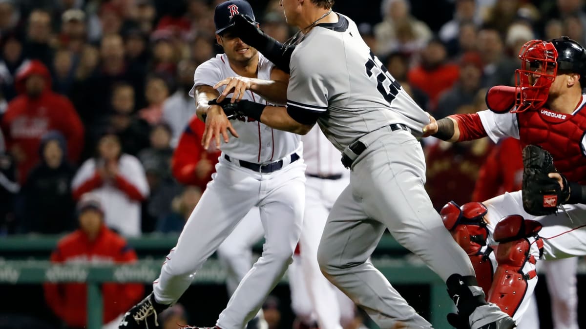 Mookie Betts, Aaron Judge reminisce over last Sox-Yankees brawl