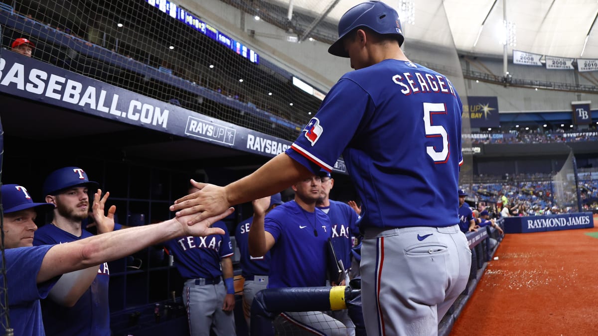 Corey Seager Sets Career High, Texas Rangers Down Tampa Bay Rays