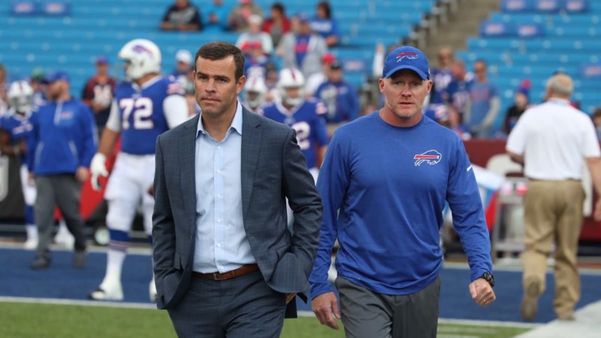 Buffalo Bills - Brandon Beane and a fan. 