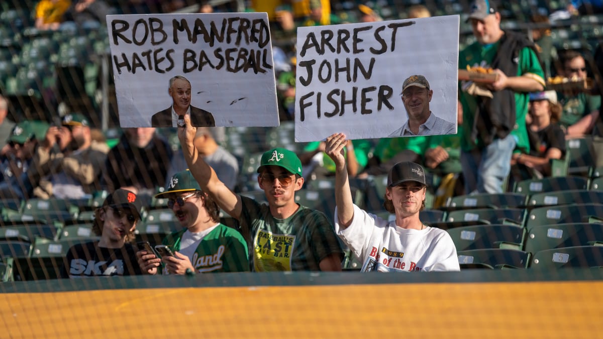 This is not our fault:' Oakland A's fans are defending their image
