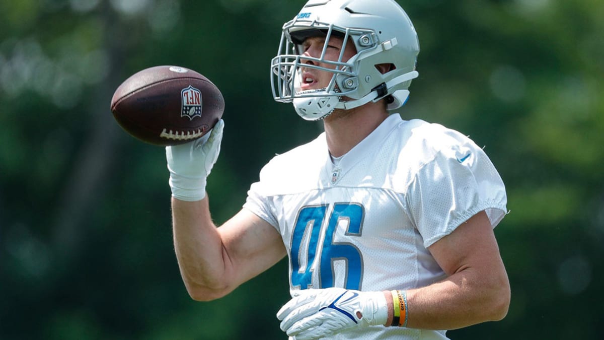 Detroit Lions rookie linebacker Malcolm Rodriguez doesn't like to lose