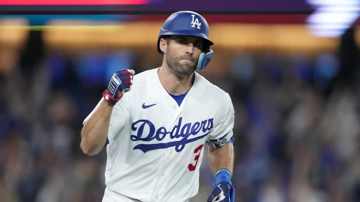 Men's Los Angeles Dodgers Chris Taylor 3 2020 World Series