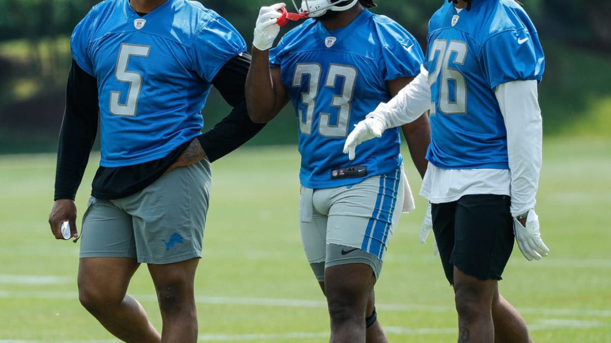 Detroit Lions observations: Getting hands-on with new RBs coach Scottie  Montgomery