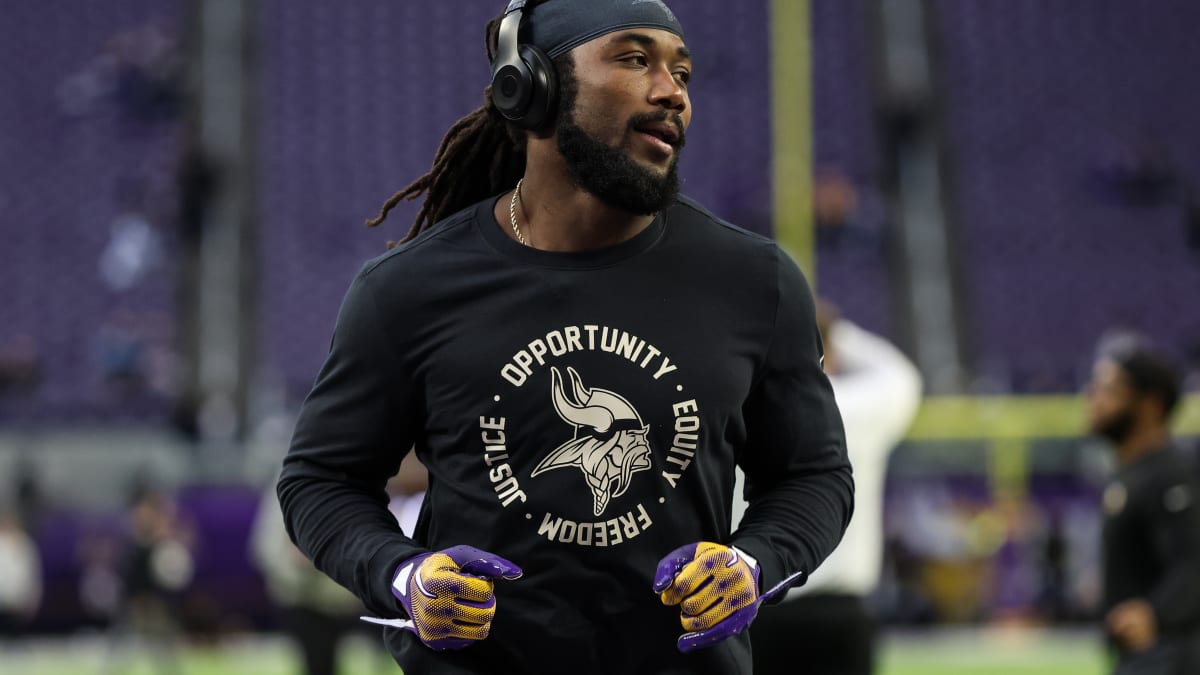 Justice Opportunity Equity Freedom Dalvin Cook logo shirt