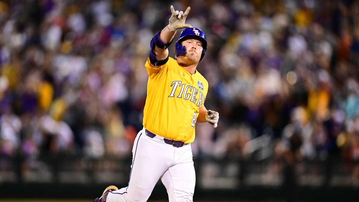 LSU hits 3 homers in 9-1 CWS win over Arkansas - The San Diego Union-Tribune