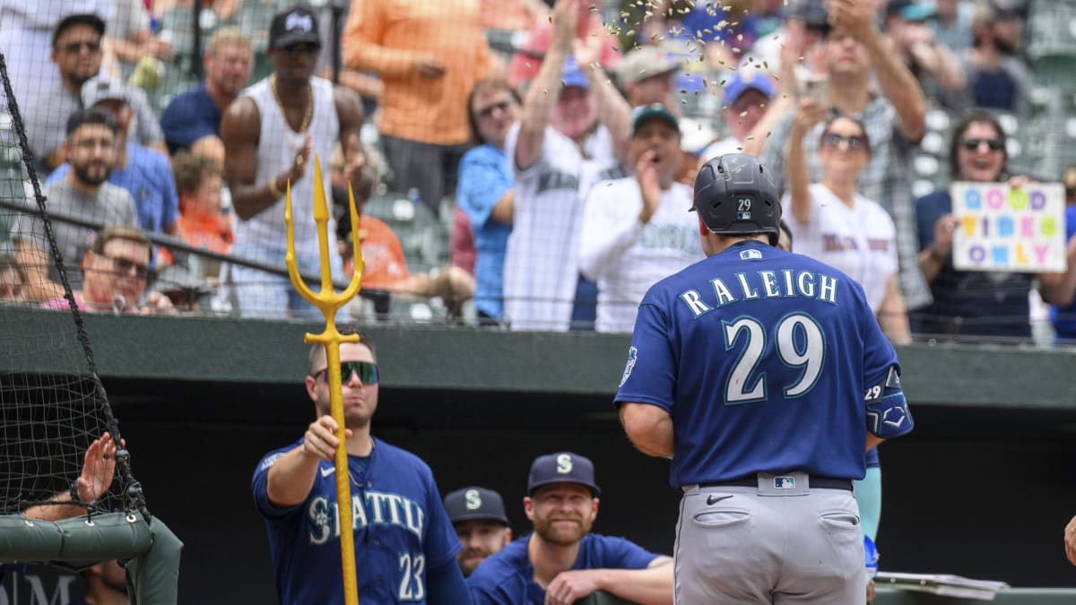Seattle Mariners' Cal Raleigh On Pace to Make History By With