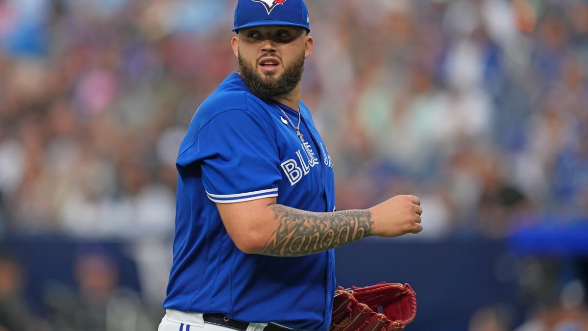 Alek Manoah's smile and fastball are - Toronto Blue Jays