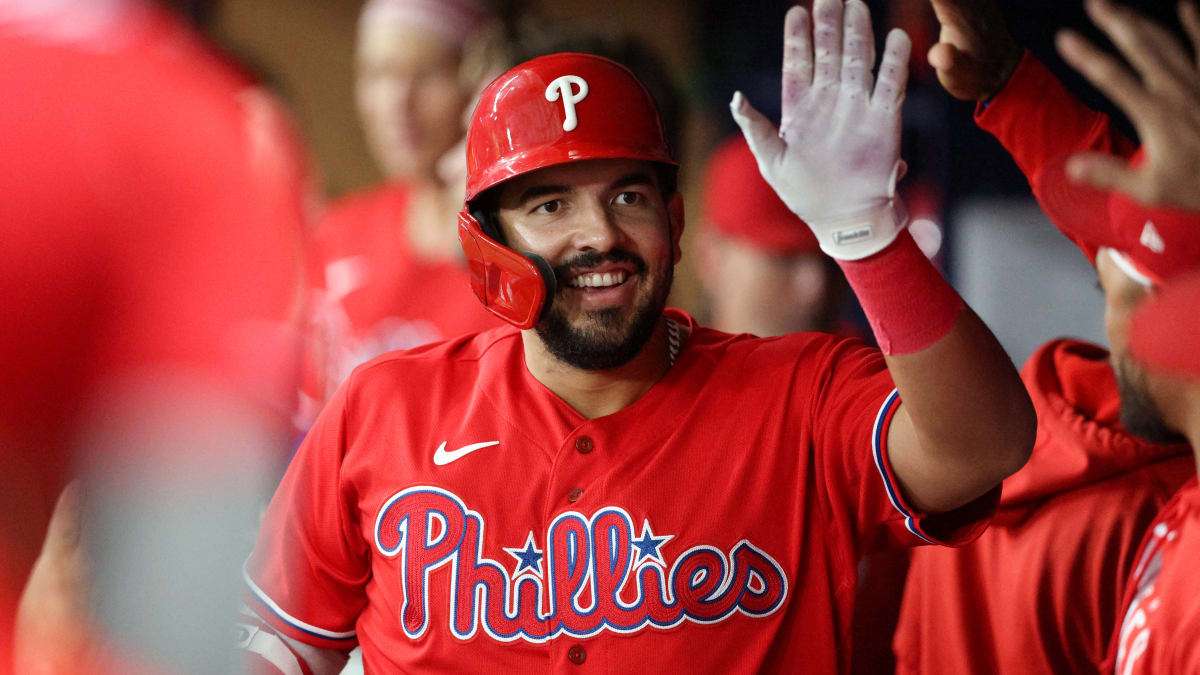 Phillies first baseman Darick Hall could return early June