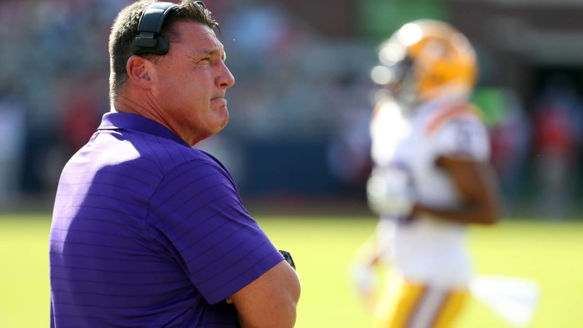 Ed Orgeron refutes report he 'would have interest' in Northwestern job 