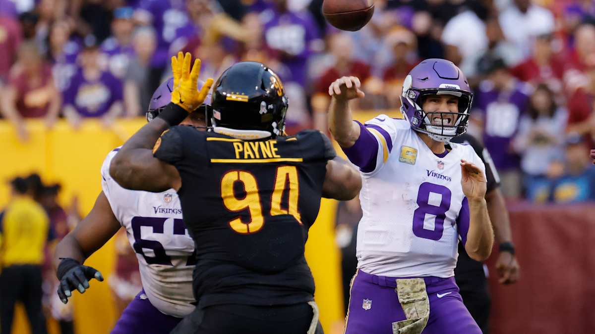 Kirk Cousins on 'revenge' against Washington, Vikings' 7–1 start - Sports  Illustrated