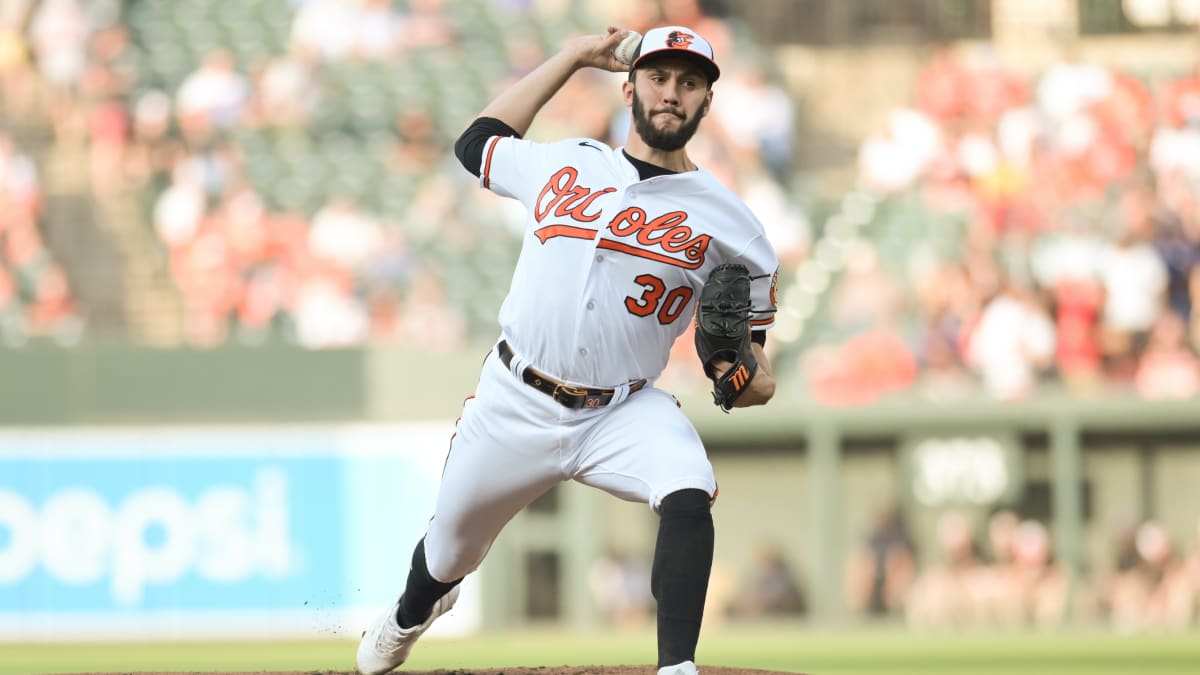 2This is a 2022 photo of Grayson Rodriguez of the Baltimore Orioles  baseball team. This image reflects the Baltimore Orioles active roster  Tuesday, March 17, 2022, in Sarasota, Fla., when this image