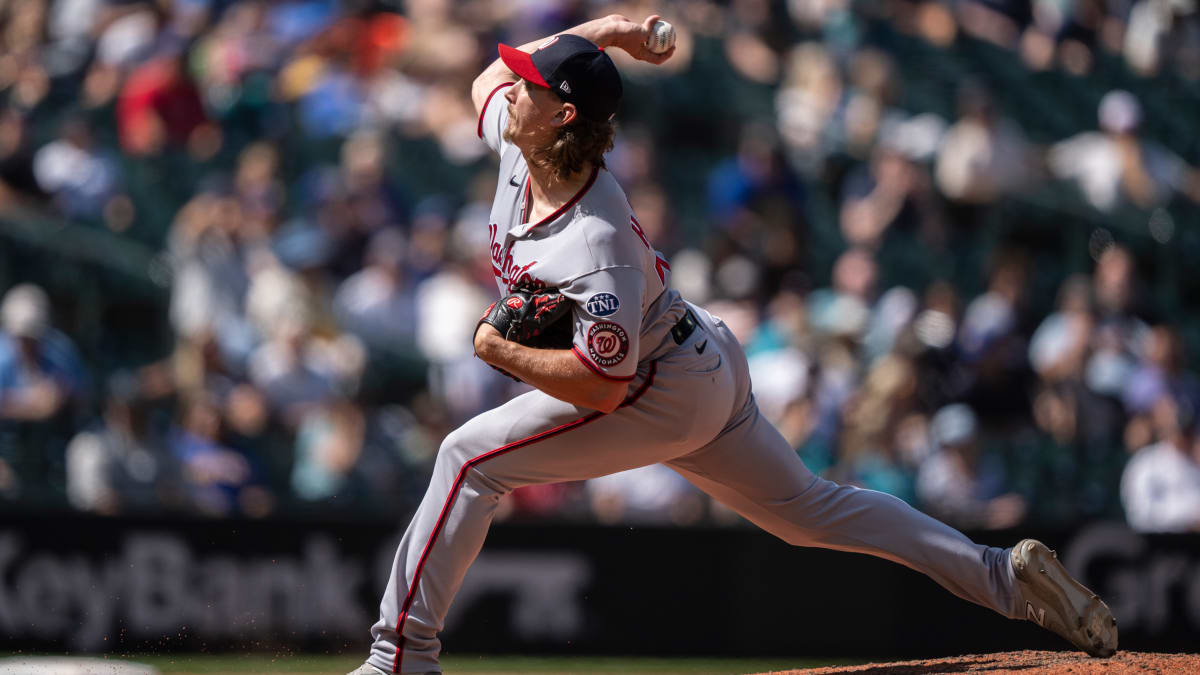 Nationals place RHP Hunter Harvey on injured list with elbow strain