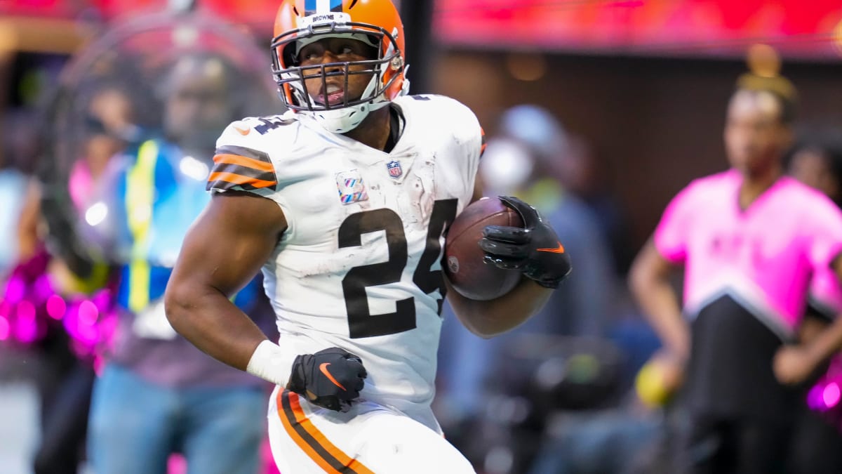 Cleveland Browns Running Back Nick Chubb Appears To Be a Fan Of The New  Jerseys - Sports Illustrated Cleveland Browns News, Analysis and More