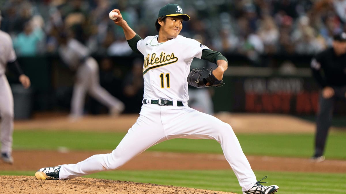 Athletics trade reliever Shintaro Fujinami to Orioles for Easton Lucas –  NBC Sports Bay Area & California