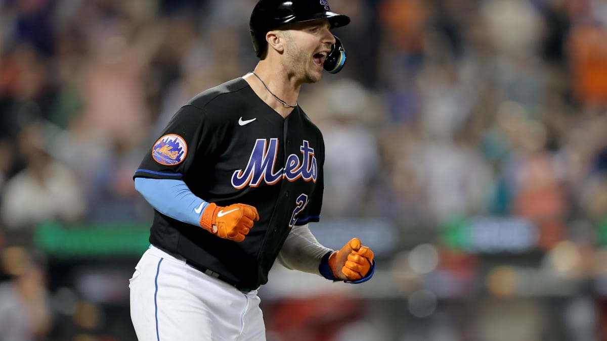 New York Mets' Pete Alonso Continues to Join Team History with Home Run  Power - Fastball