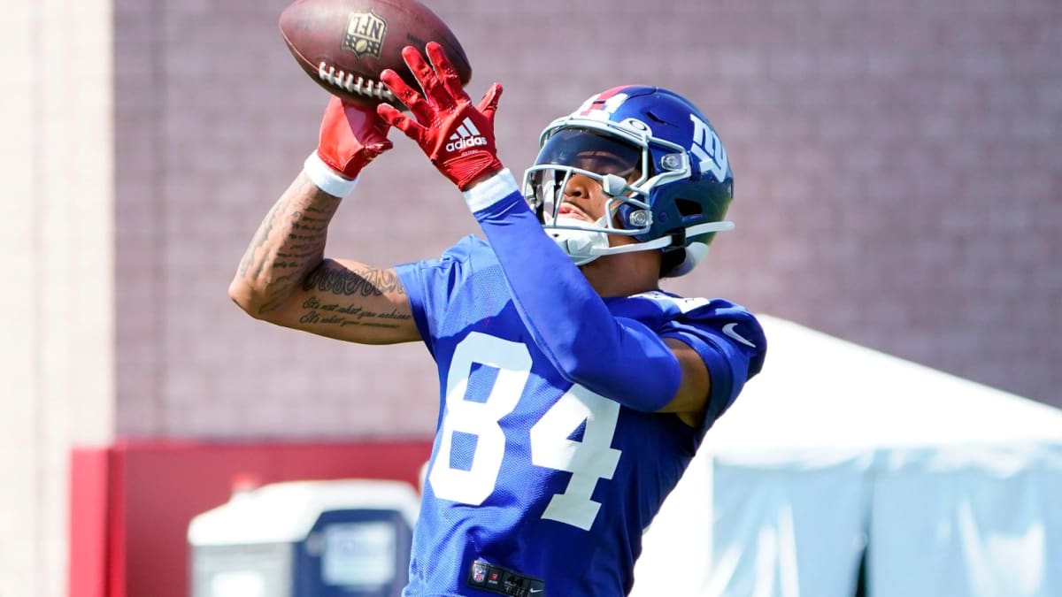 Giants' Jalin Hyatt changes to jersey No. 13