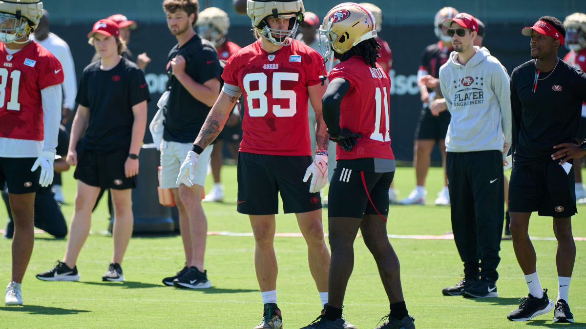 Spencer Burford has been 49ers' best rookie in training camp to date