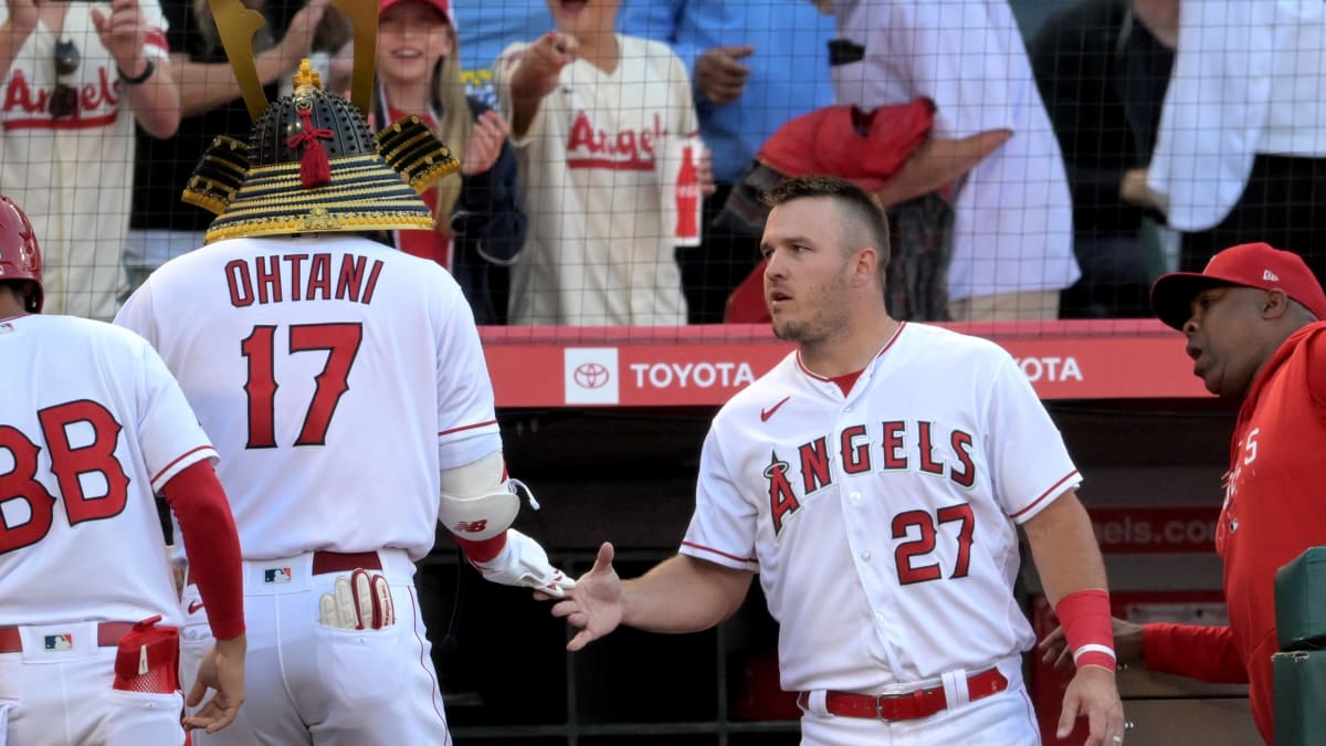 Angels stars Mike Trout, Shohei Ohtani team up for epic 'Troutani  signature' WBC card