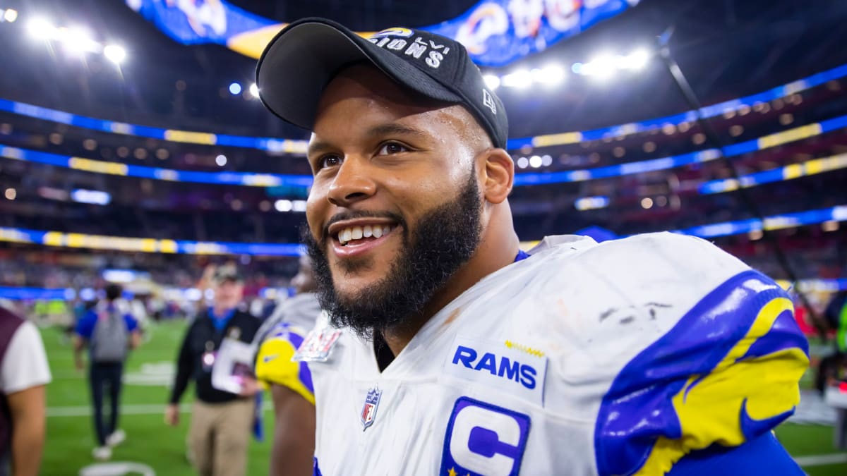 Los Angeles Rams DT Aaron Donald Seeking Fresh Start: 'Remake My Name!' -  Sports Illustrated LA Rams News, Analysis and More