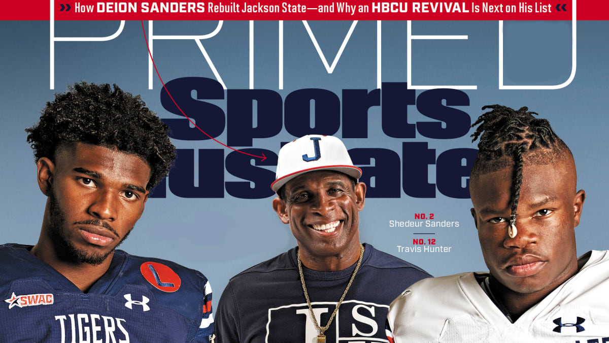 Deion Sanders Signed Jackson State Sports Illustrated July 2022