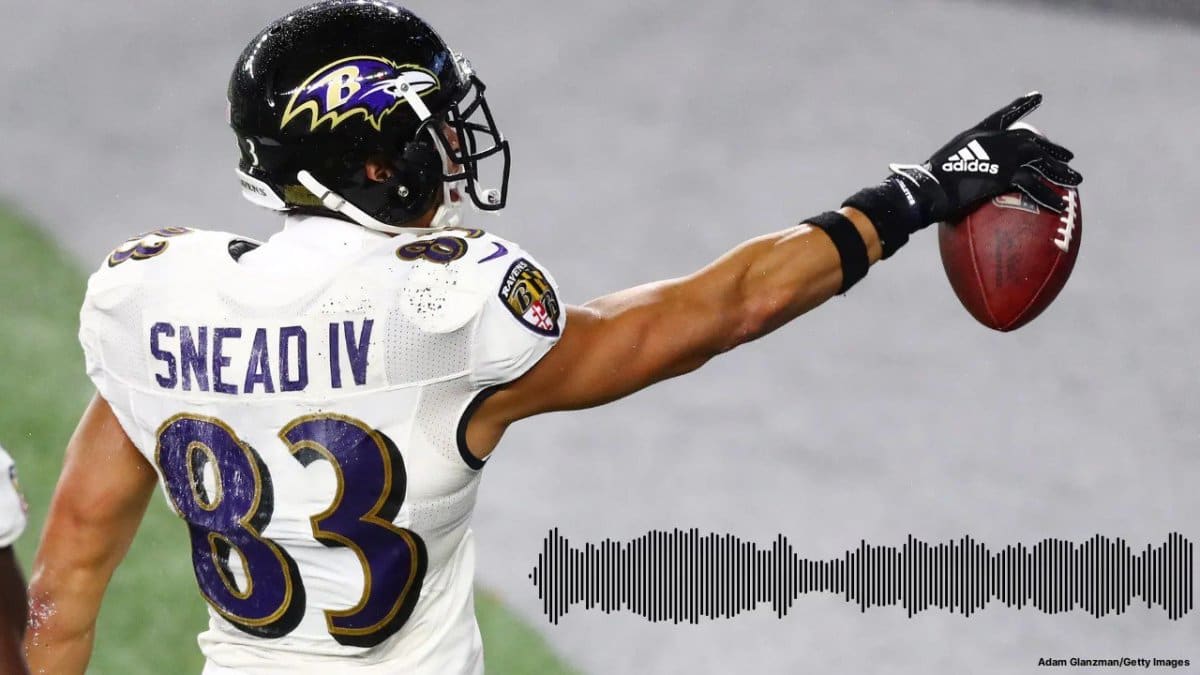 After tragedy, Baltimore Ravens' Willie Snead pays homage to a