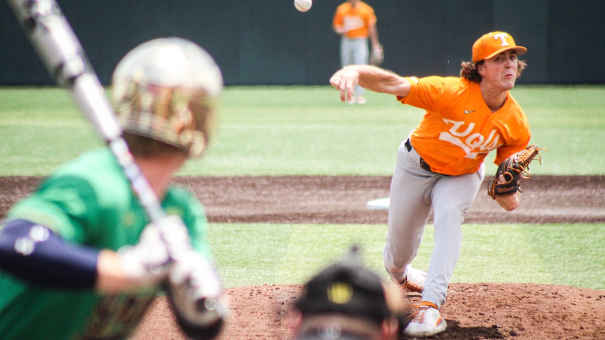 Tennessee's Drew Gilbert and pitching coach Frank Anderson ejected from  NCAA Tournament game vs Notre Dame