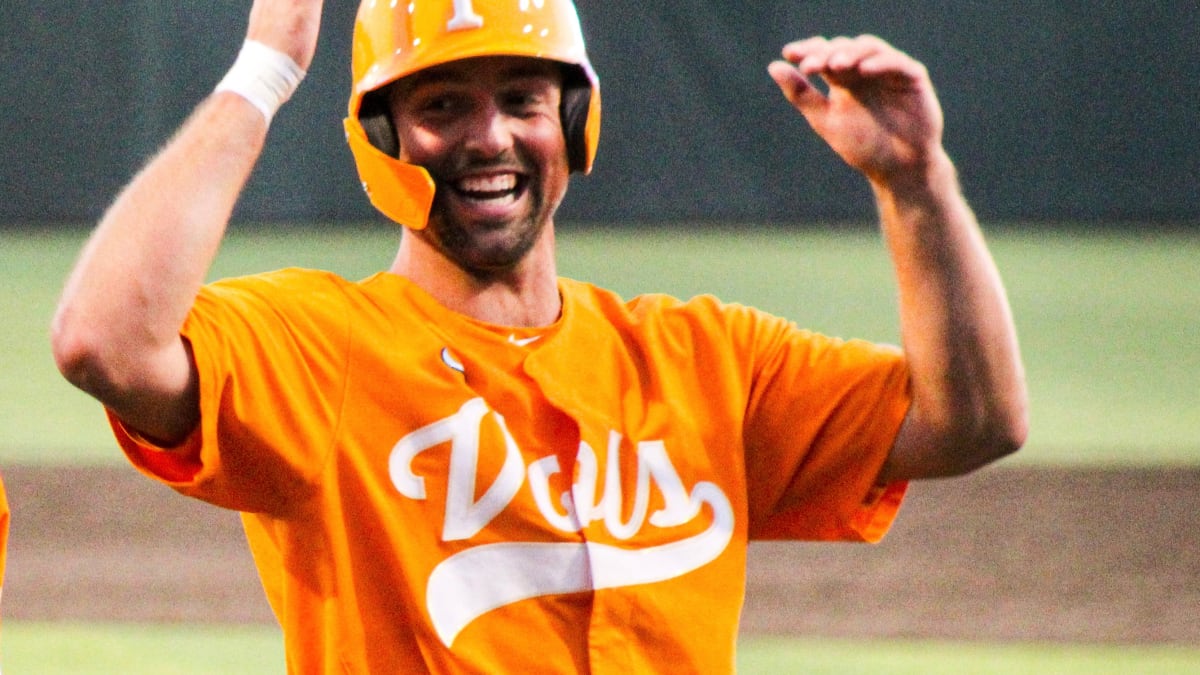 VFL Todd Helton congratulates Evan Russell, Luc Lipcius for breaking his  career home run record at Tennessee