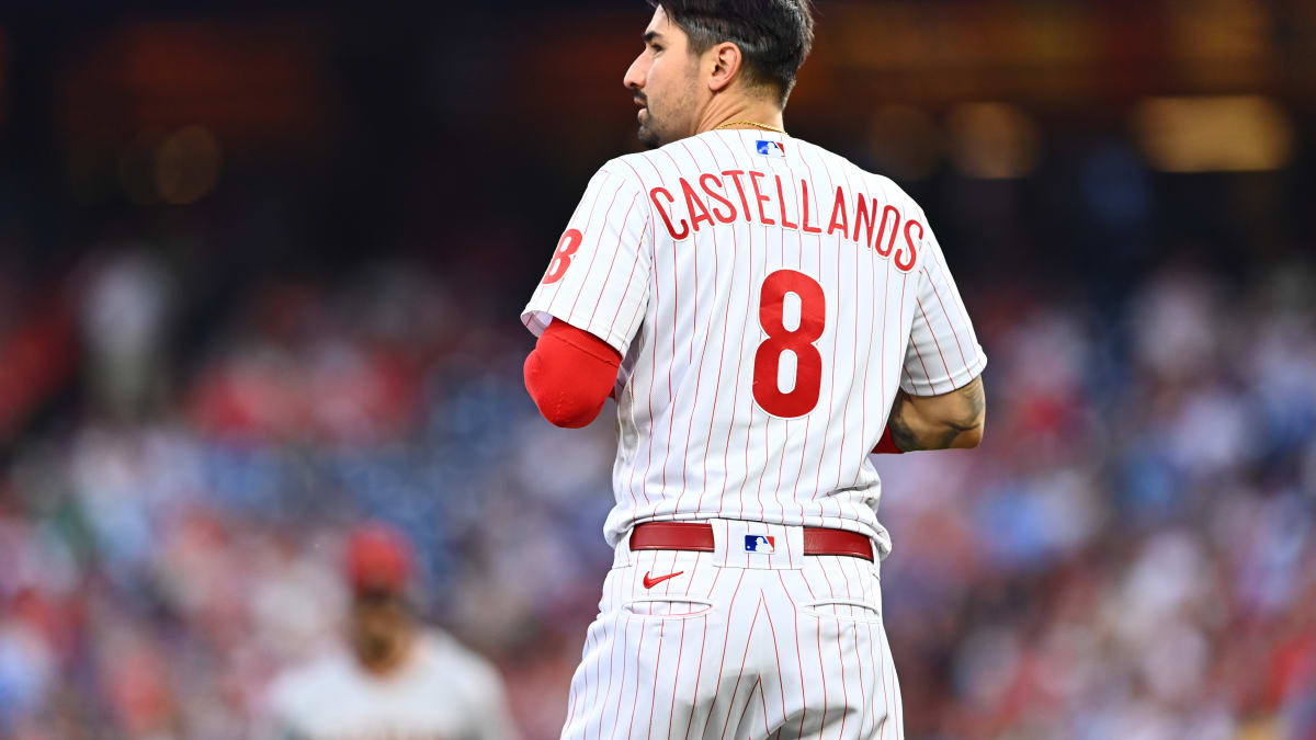 Philadelphia Phillies #8 Nick Castellanos Royal 2023 All-Star Flex Base  Jersey