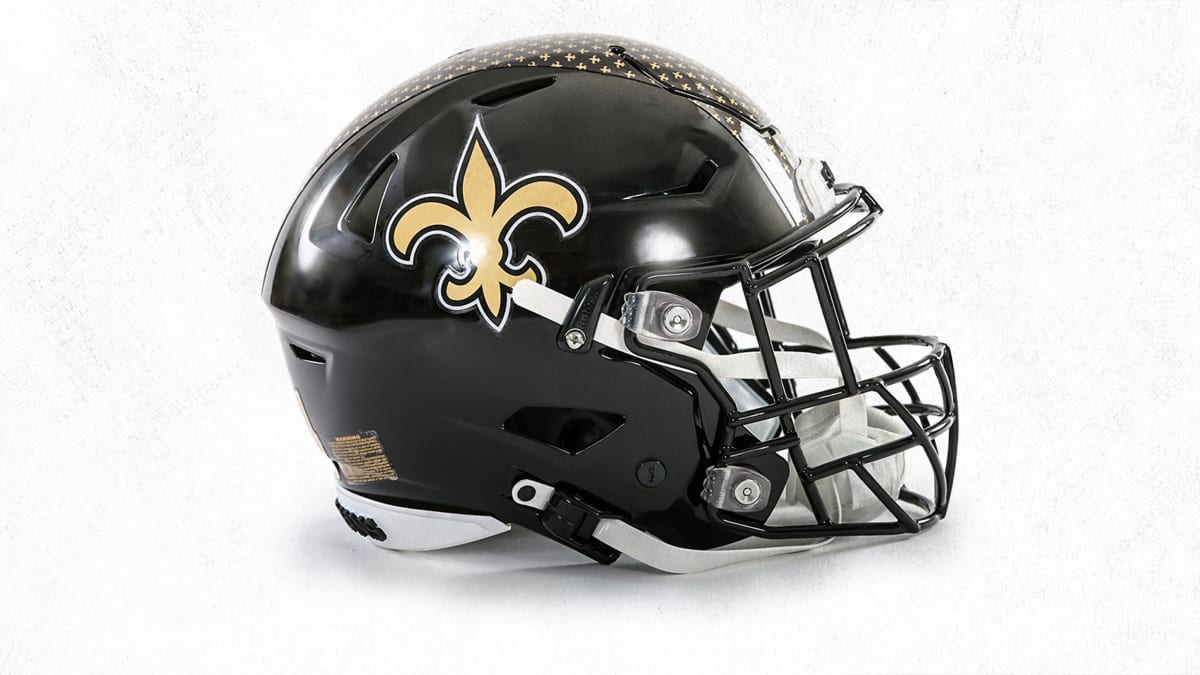 After seeing the new black helmet, I decided to design black helmets  inspired by the 1969 helmets. : r/Saints