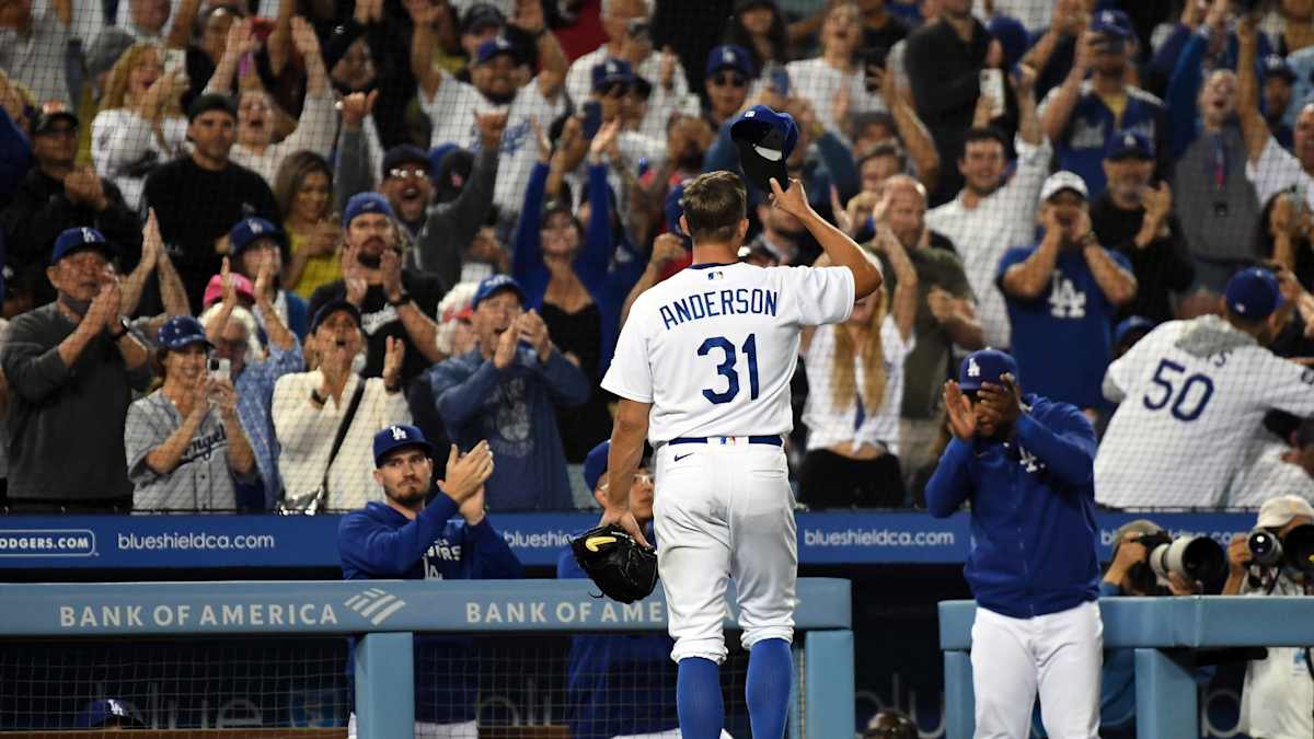 Tyler Anderson comes two outs away from history in near no-hitter