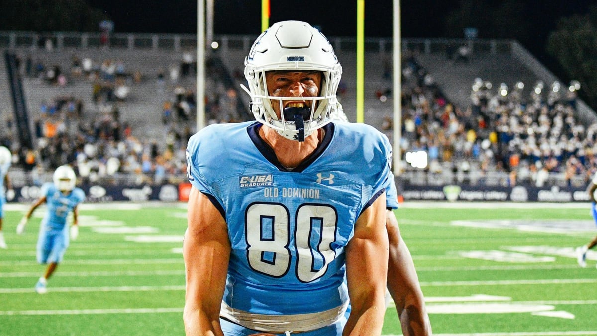 2023 NFL Draft prospect profile - Zack Kuntz, TE, Old Dominion - Big Blue  View