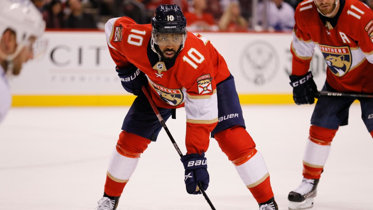 Always staying positive, Panthers speedy winger Anthony Duclair off to  great start this season