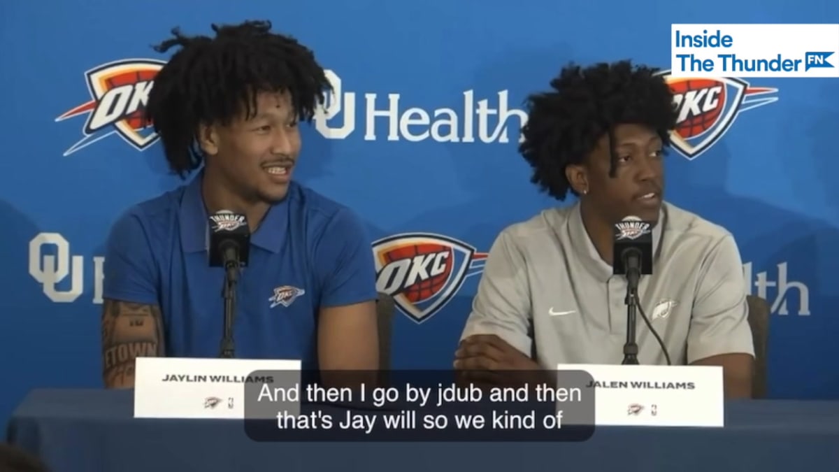 Oklahoma City Thunder rookie Jaylin Williams helps family with