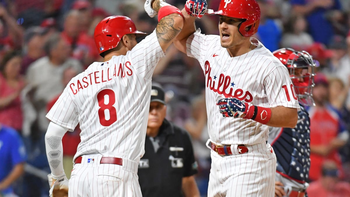 Phillies Fans Go Crazy Over Jason and Travis Kelce's Appearance on  Scoreboard At NLCS Game 1 - Sports Illustrated